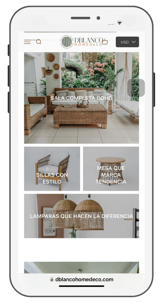 Webpage Dblanco Homedeco